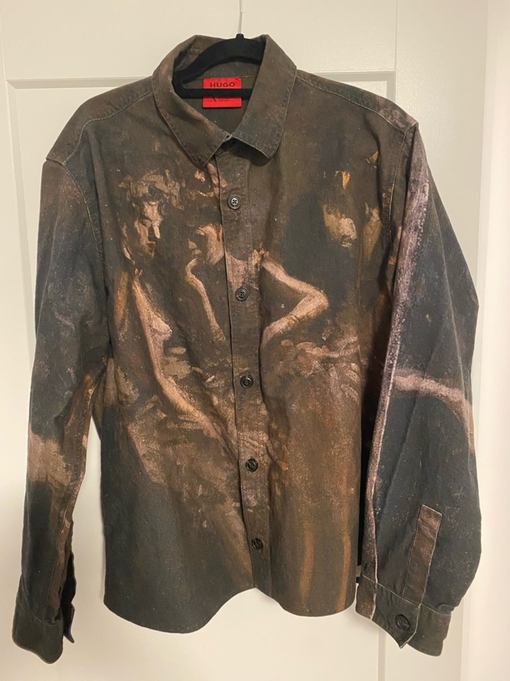 HUGO Museum Oxford Button up size-XL